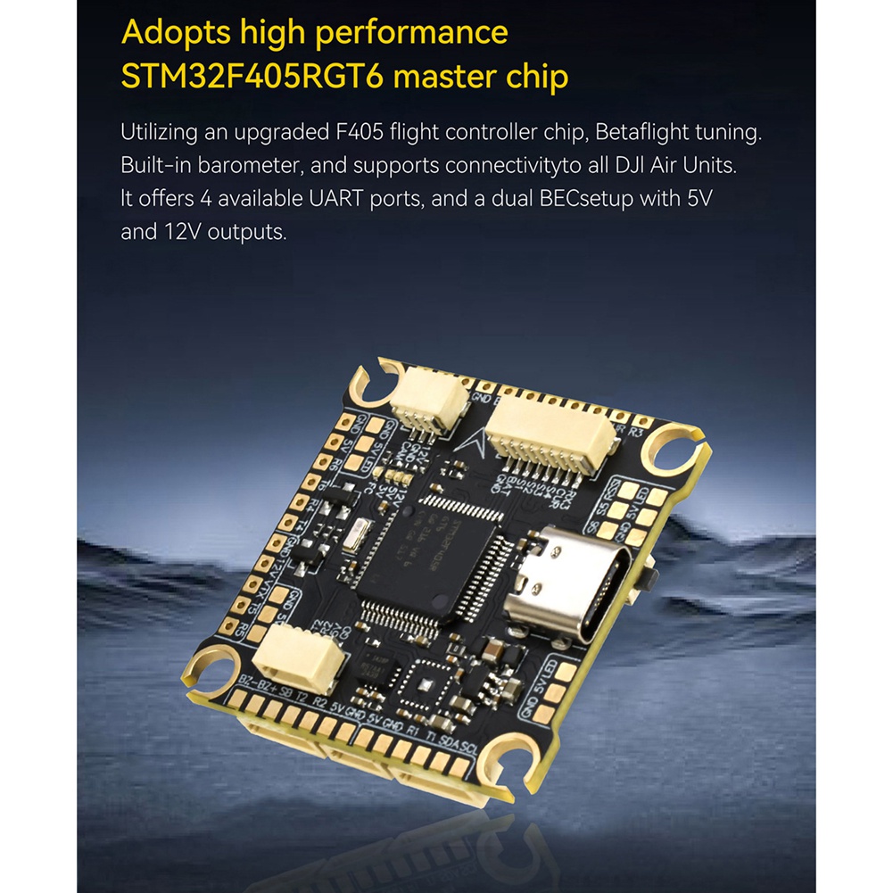 Fpv Drone Flight Controller - B48A F405 FC&ESC Stack F405 4w1